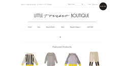 Desktop Screenshot of littletrenderboutique.com